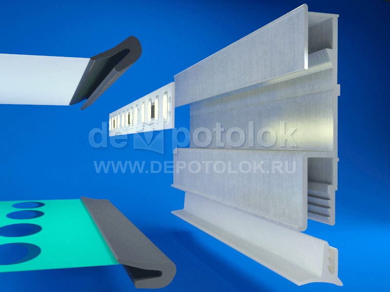 Профиль для резных потолков Apply 40
